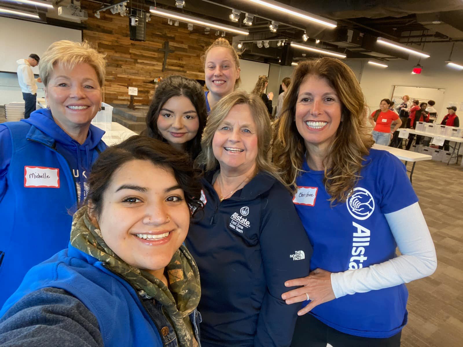 Great day volunteering with our Gainesville, VA Allstate insurance team and Food for Neighbors