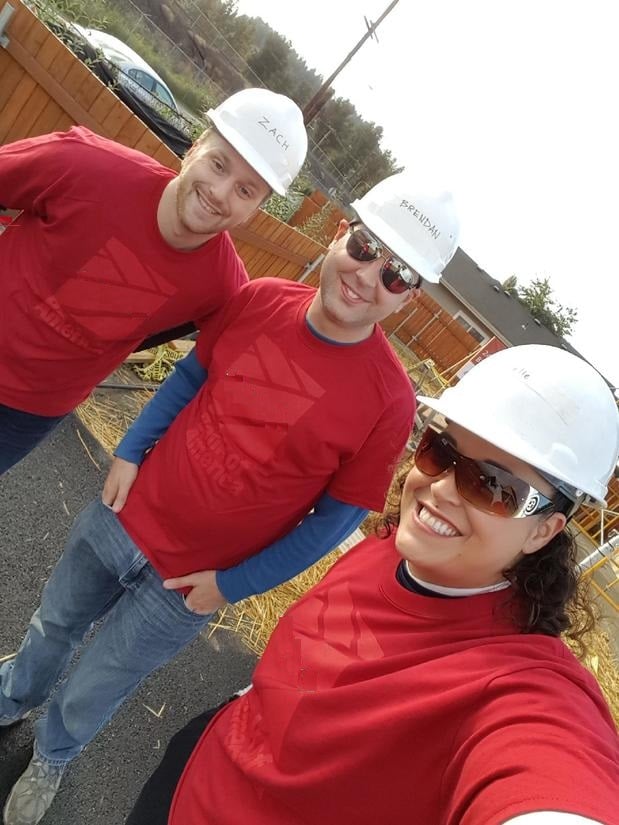 volunteering for habitat for humanity