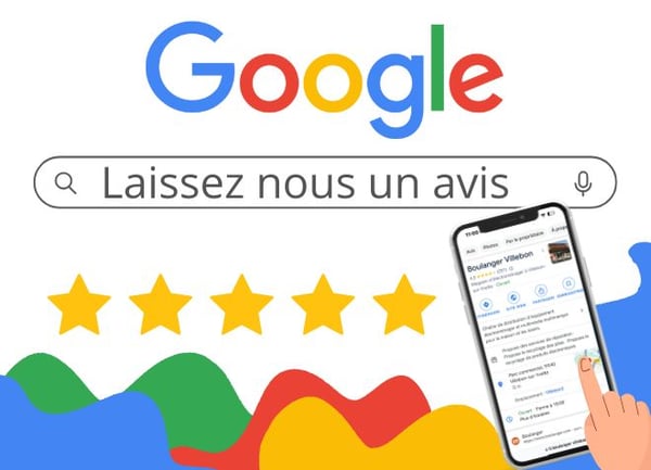 Laissez nous un avis 5 étoiles !
