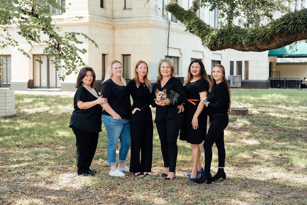 Team photo with Gizmo!