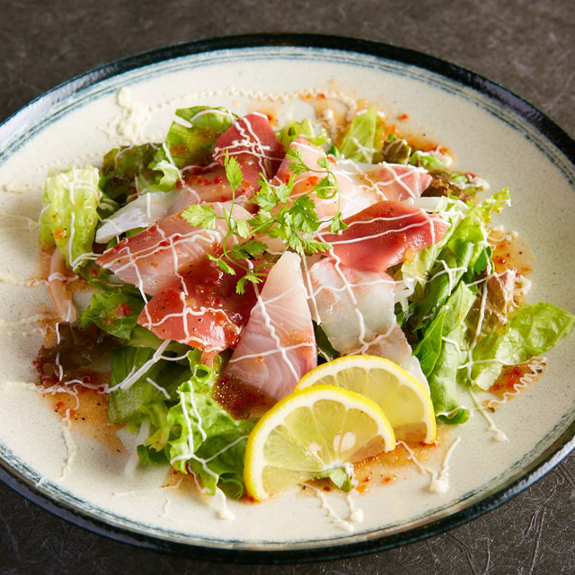 海鮮サラダ カルパッチョ風