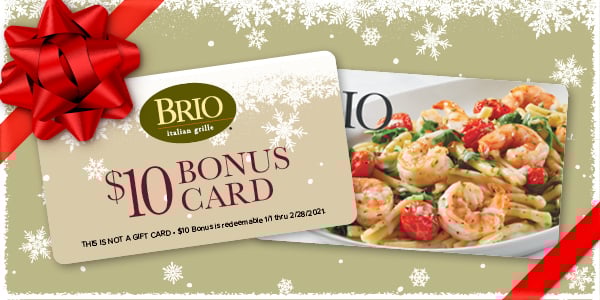 Brio Italian Grille - Gift Cards