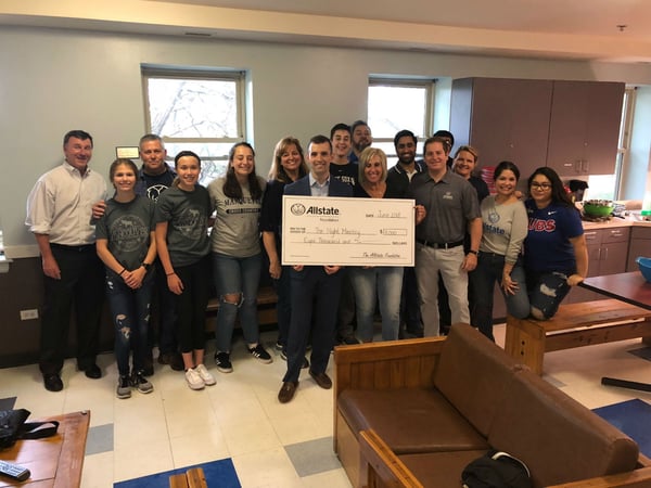 Char Schoenbach - The Night Ministry Receives Allstate Foundation Helping Hands Grant
