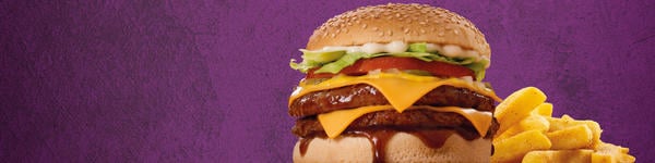 One of Steer's famous burgers.