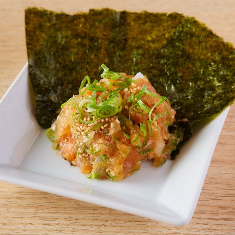 海鮮なめろう風