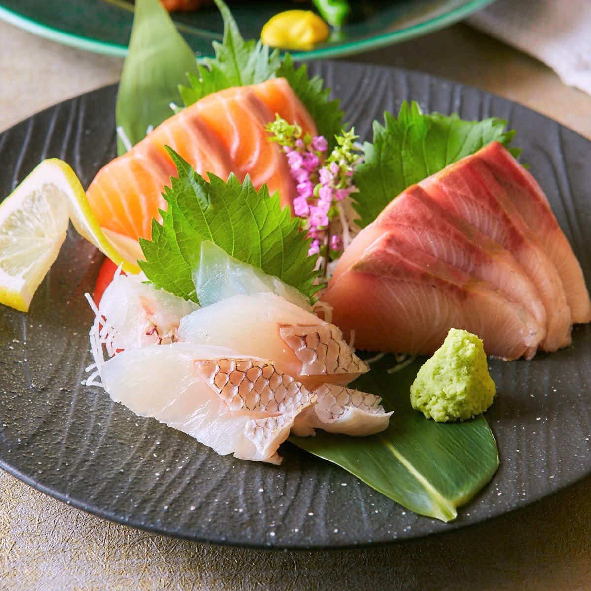 鮮魚三種盛り合わせ