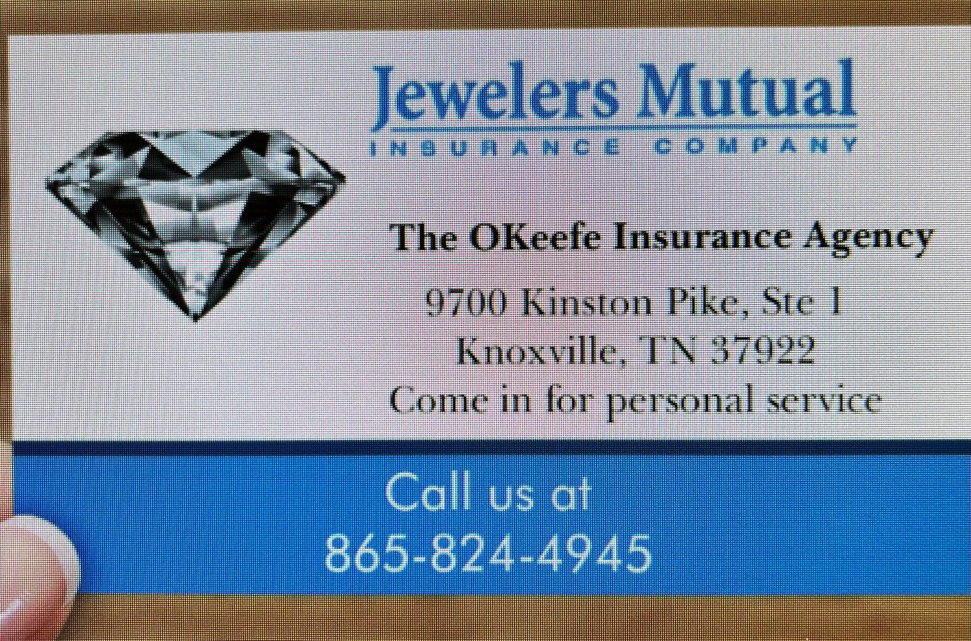 We insure high end jewelry