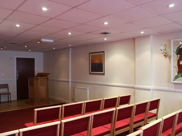 View from the front of the parlour