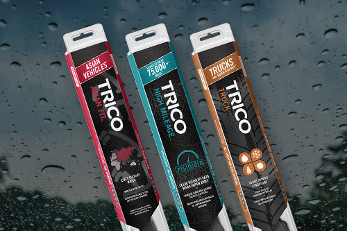 Save $10 ON 2 TRICO Truck, Asian Fit or High Mileage Enhanced Performance beam wiper blades.