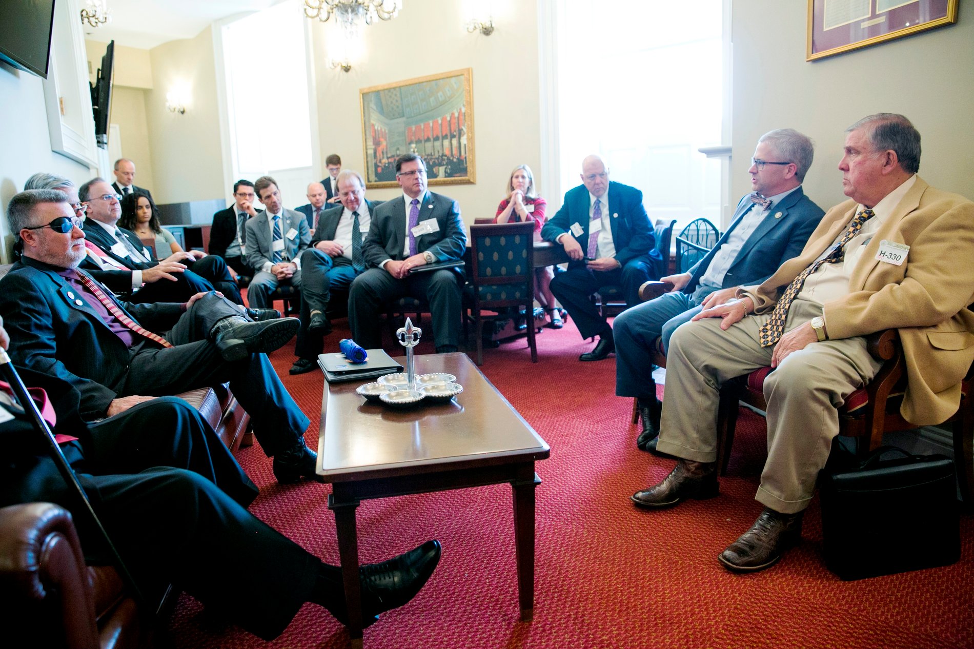 NAIFA Fly In with Chief Deputy Majority Whip, Republican Congressman Patrick McHenry from North Carolina.
