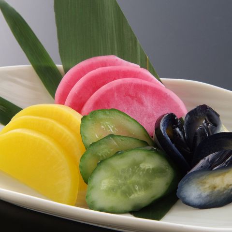 お新香盛り合わせ