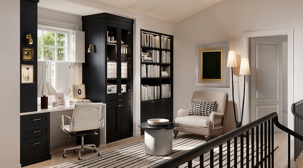Bookshelf, Black Finish