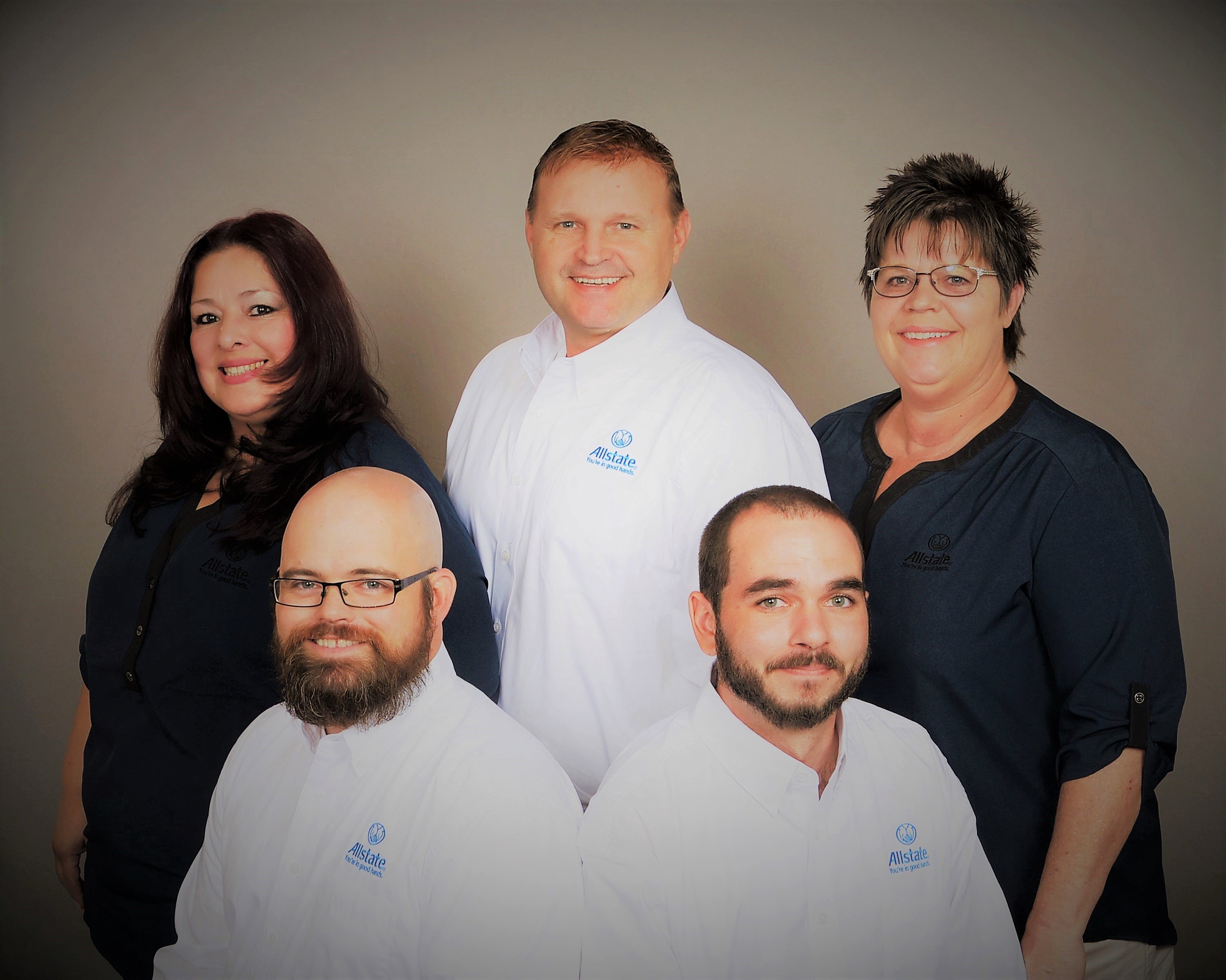 The Valley West Agency Allstate Team
(Left to Right) Jessica, Johnathan, Stephen, Austin, and Renee