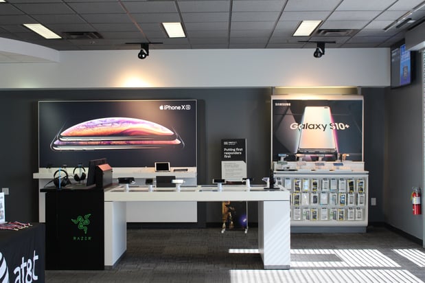 Right side of store