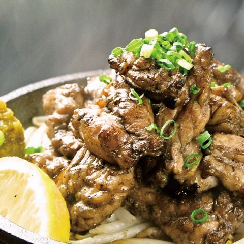 種鶏ももの本格炭火焼き