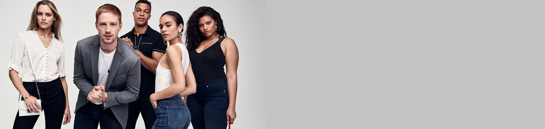 Shop men's and women's jeans at Express online or in-store
