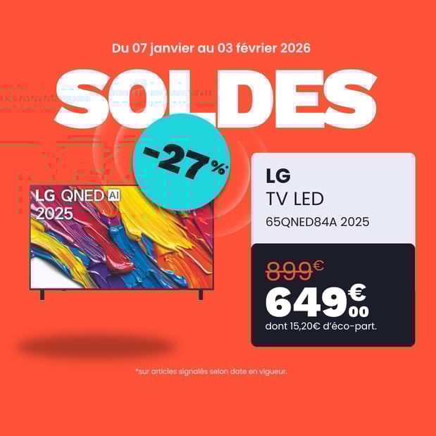 TV LED LG 65QNED84A 2025