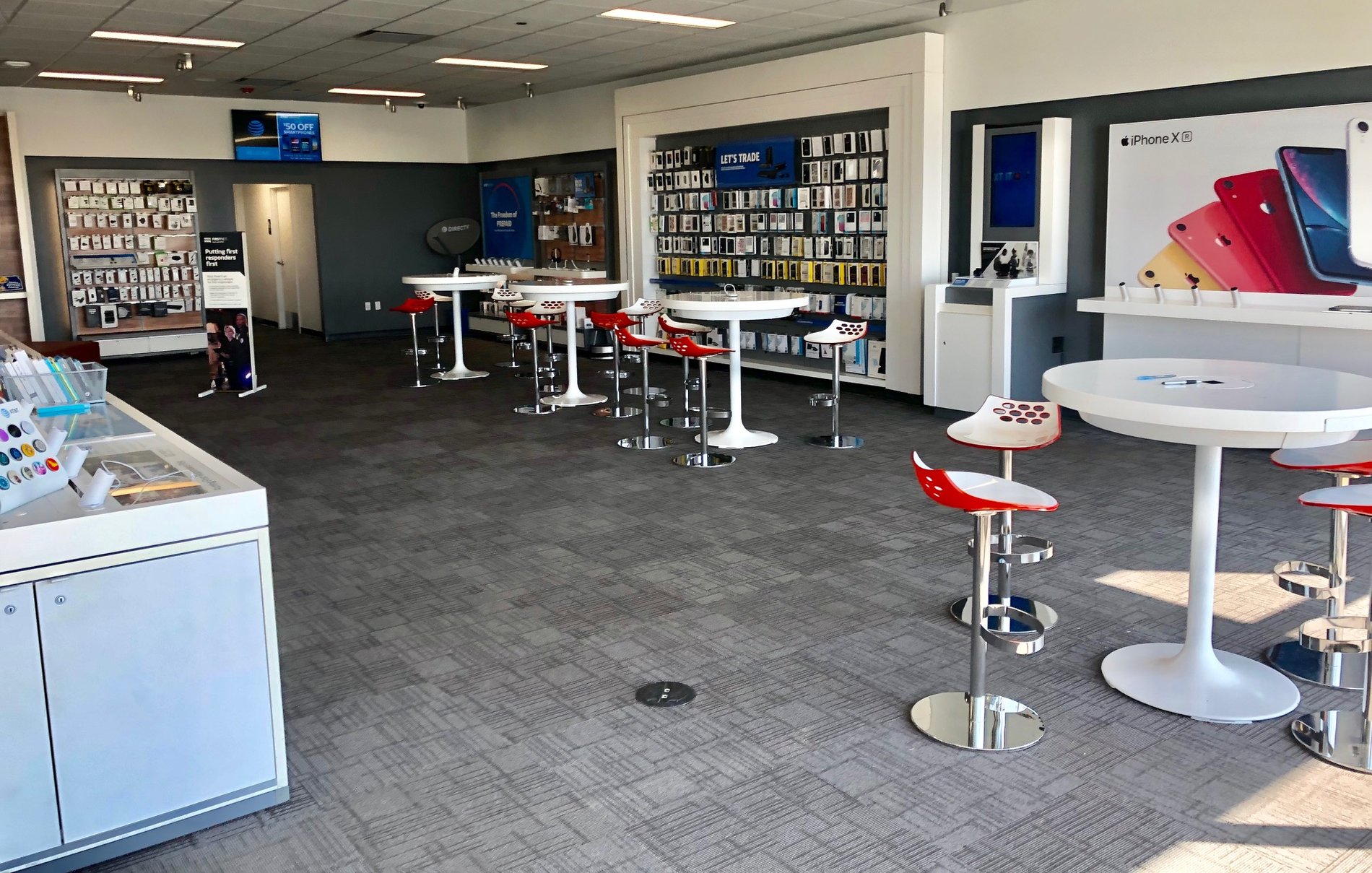 Right side of the store