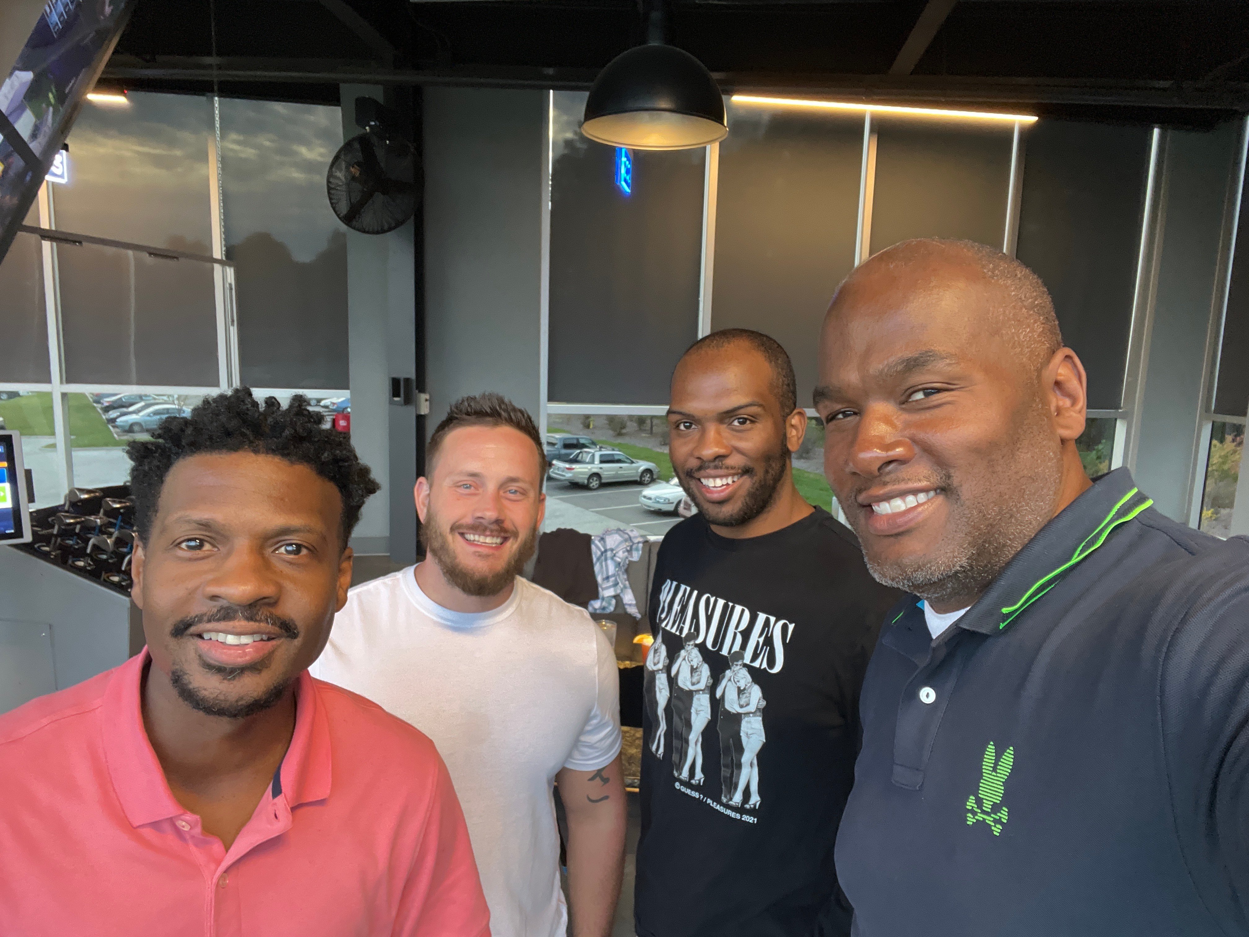 Team outting at Top Golf
