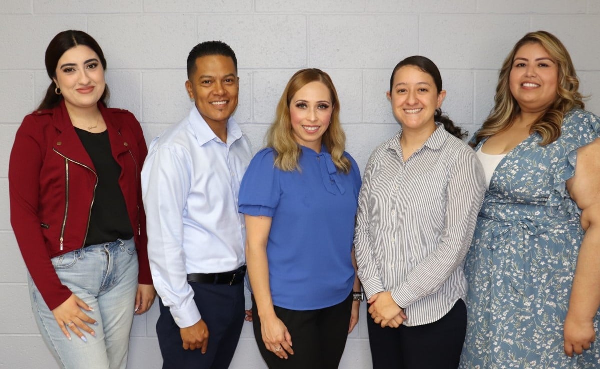 Veronica Sanchez and her agency team! Feel free to stop by our office, Monday through Friday from 9 a.m. to 6 p.m. to acquire a quote or have your insurance questions answered.