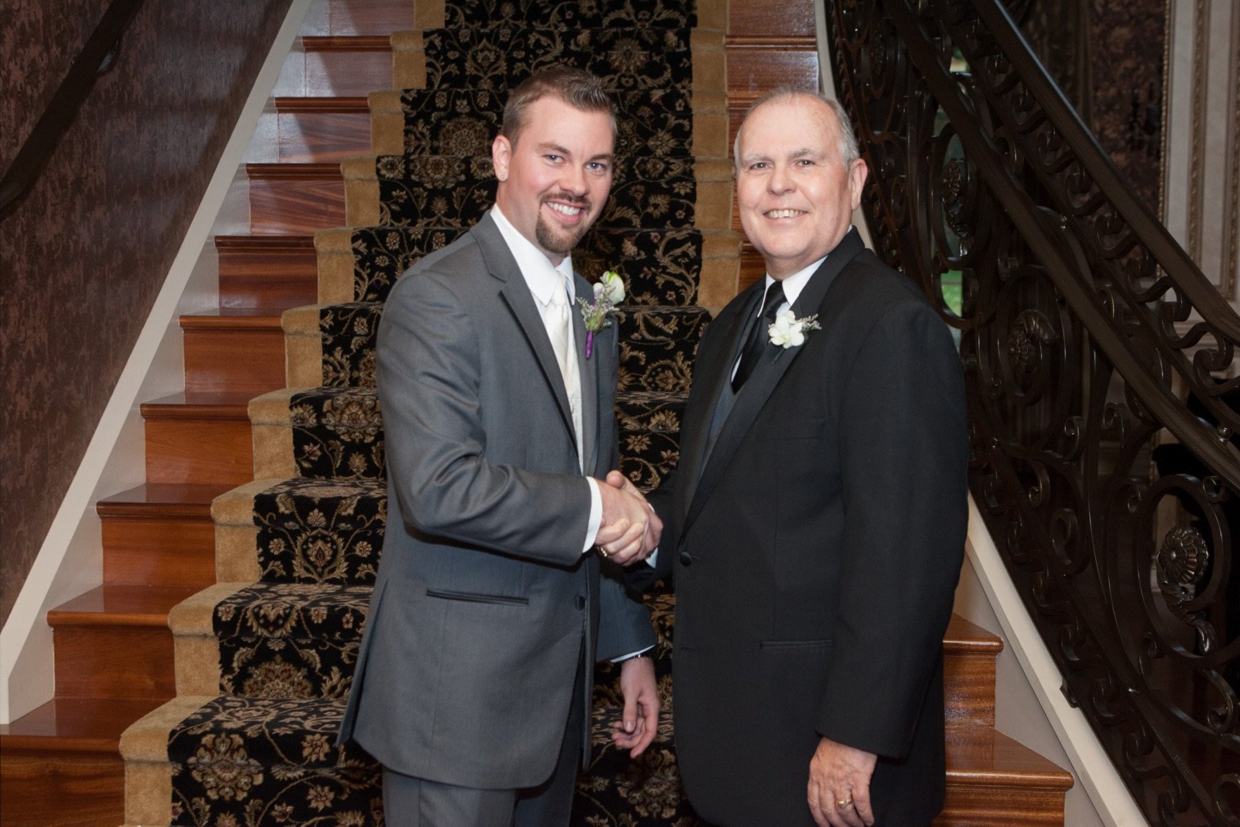 Current owner, Jonathan, with his father and founder, Jeffrey.