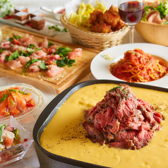 ▼niccheese▼とろ~りチーズが嬉しい!!選べるメイン付きが人気♪【8品3480円(2H制飲み放題付)】