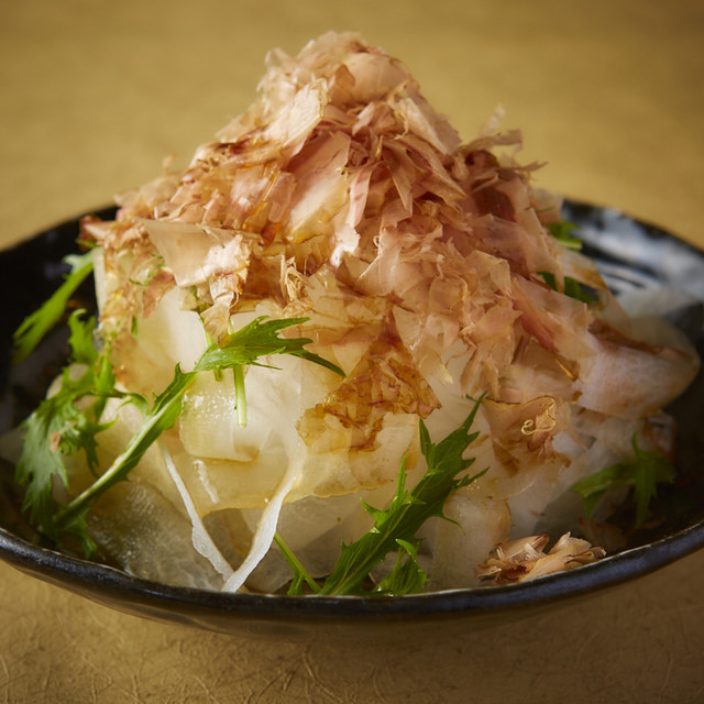 水菜と大根の和風サラダ