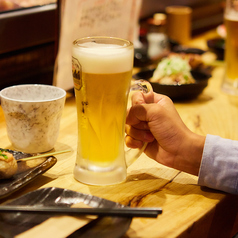 【当日予約OK◎】赤字覚悟の飲み放題プラン!生ビールなど2時間飲み放題980円(税抜)