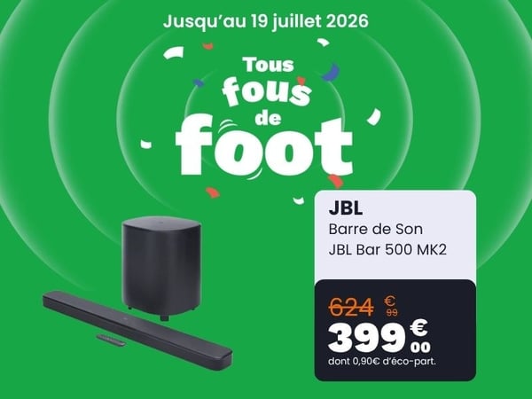 Barre de son JBL Bar 500 MK2