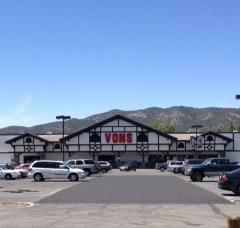 Vons Store Front Picture at 42170 Big Bear Blvd in Big Bear Lake CA