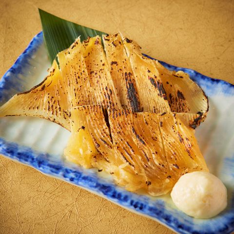 エイヒレの炙り焼き