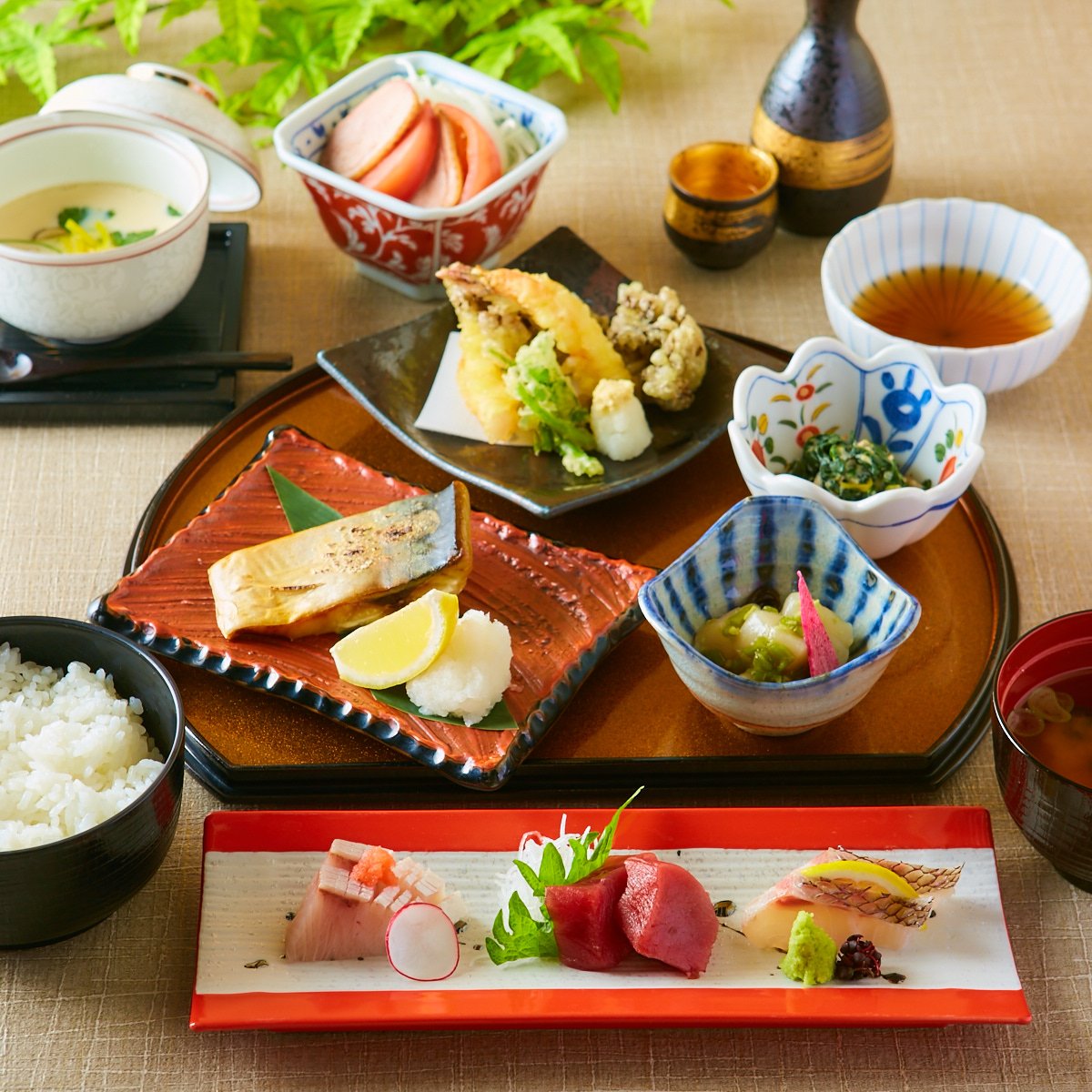 ●懐石●特選飛騨牛すき焼きに舌鼓…お料理銘々出し豪華懐石料理堪能コース《3時間飲み放題付》9品9000円