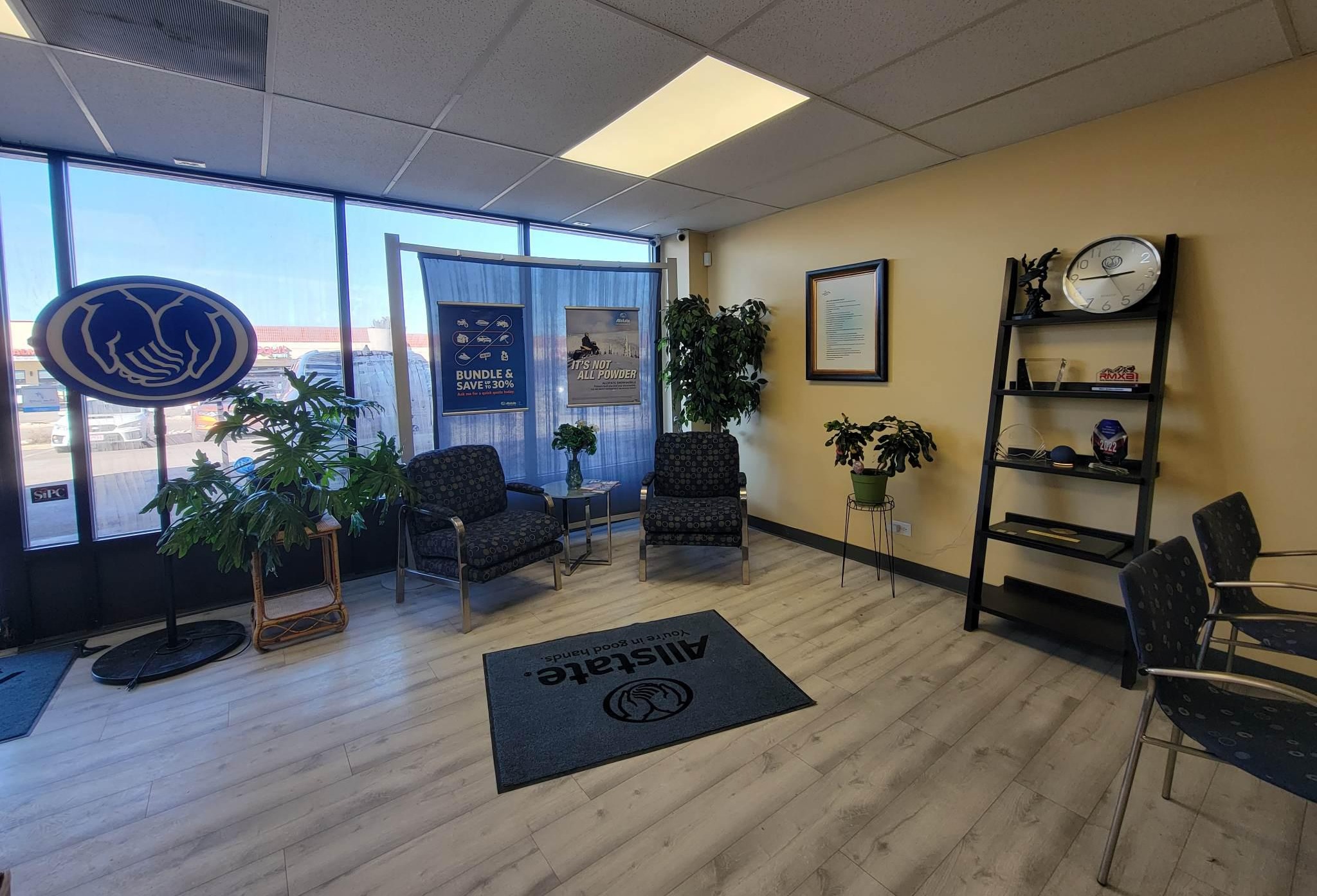 Our office sitting area!
