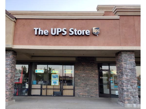 Facade of The UPS Store Cameron Park
