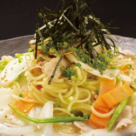 鶏だし焼きラーメン