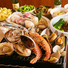 ★オープン記念キャンペーン★当店名物海鮮浜焼き120分食べ放題 通常3500円⇒【2480円】