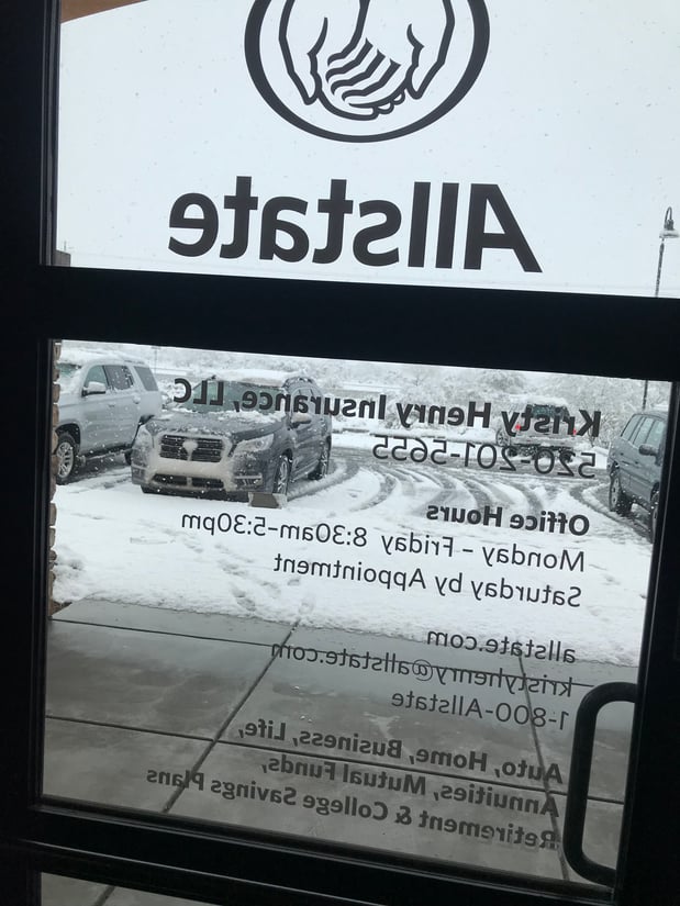 Snow day in office February 22, 2019.