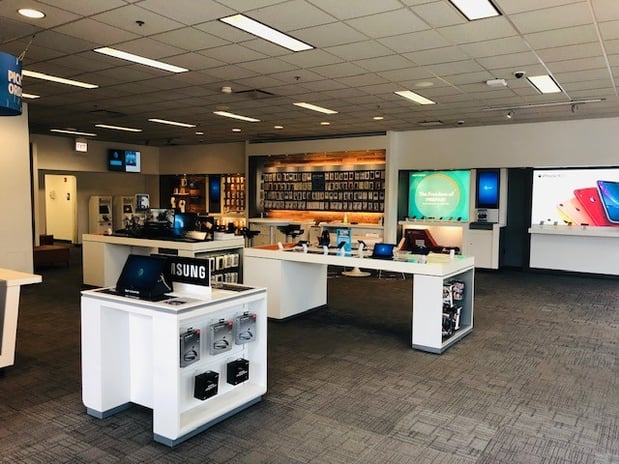Right side of the store.