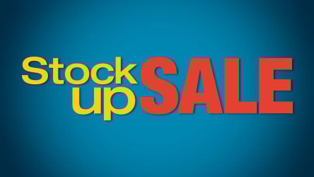 Stock Up Sale