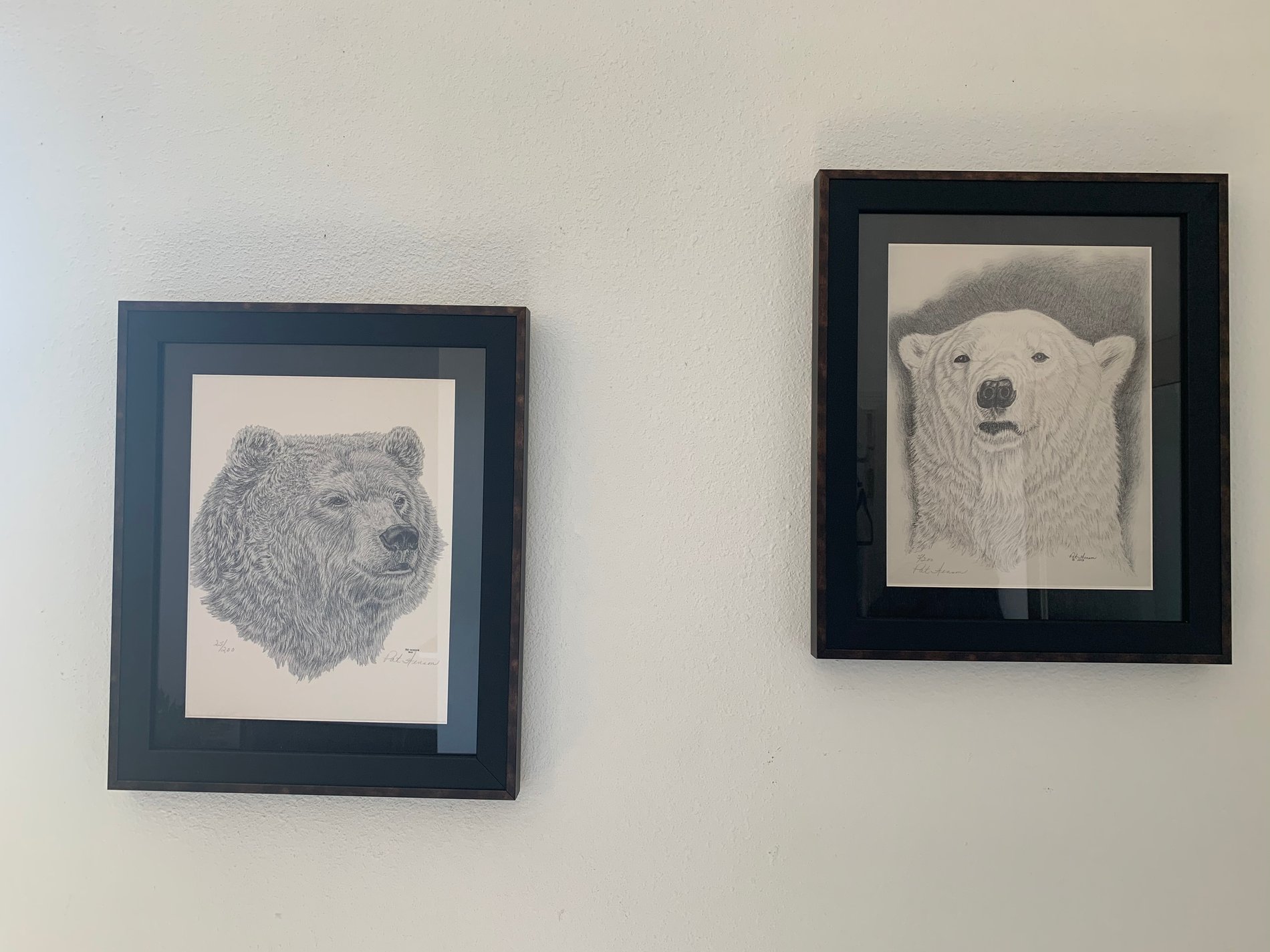 The new office artwork is finally up