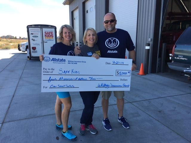 We volunteered for Safe Kids Worldwide and earned a $5,000 Allstate Foundation Helping Hands Grant to benefit the organization.