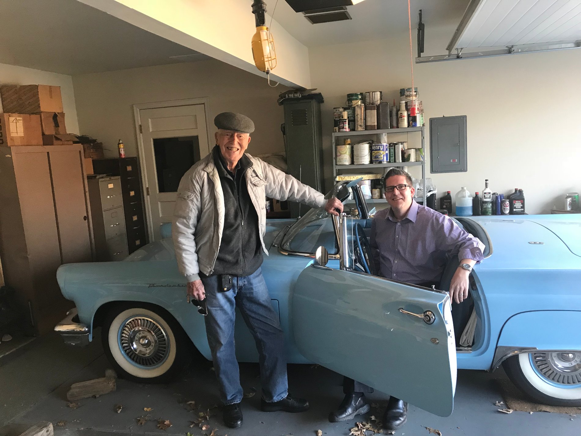 it is always great to get out and meet the customers