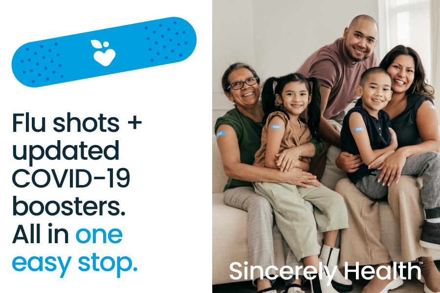 flu shots plus updated covid 19 boosters all in one easy stop sincerely health