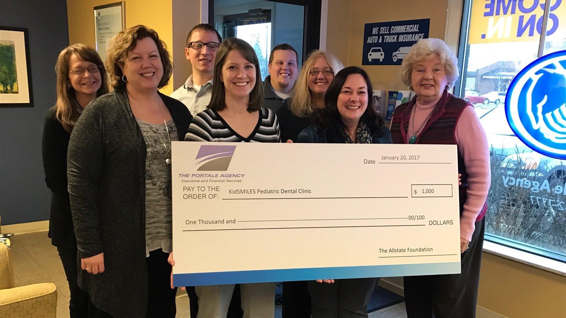 We raised money for KidSmile!