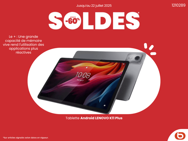 Tablette , offre, solde