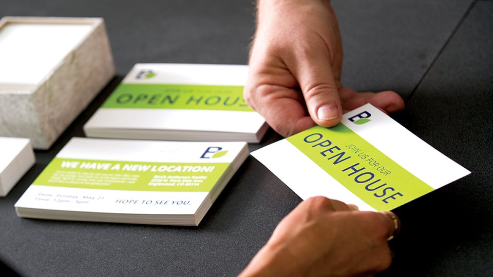 open house invitations printed at the ups store