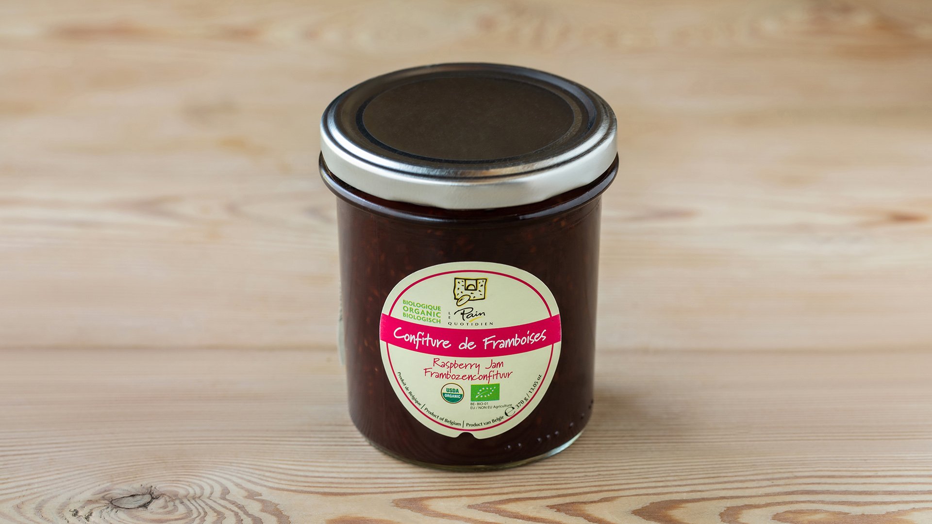 LPQ Organic Raspberry Jam