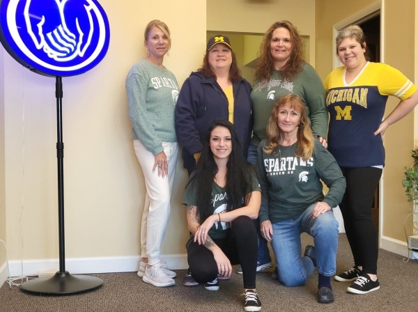 Showing our best school spirit!