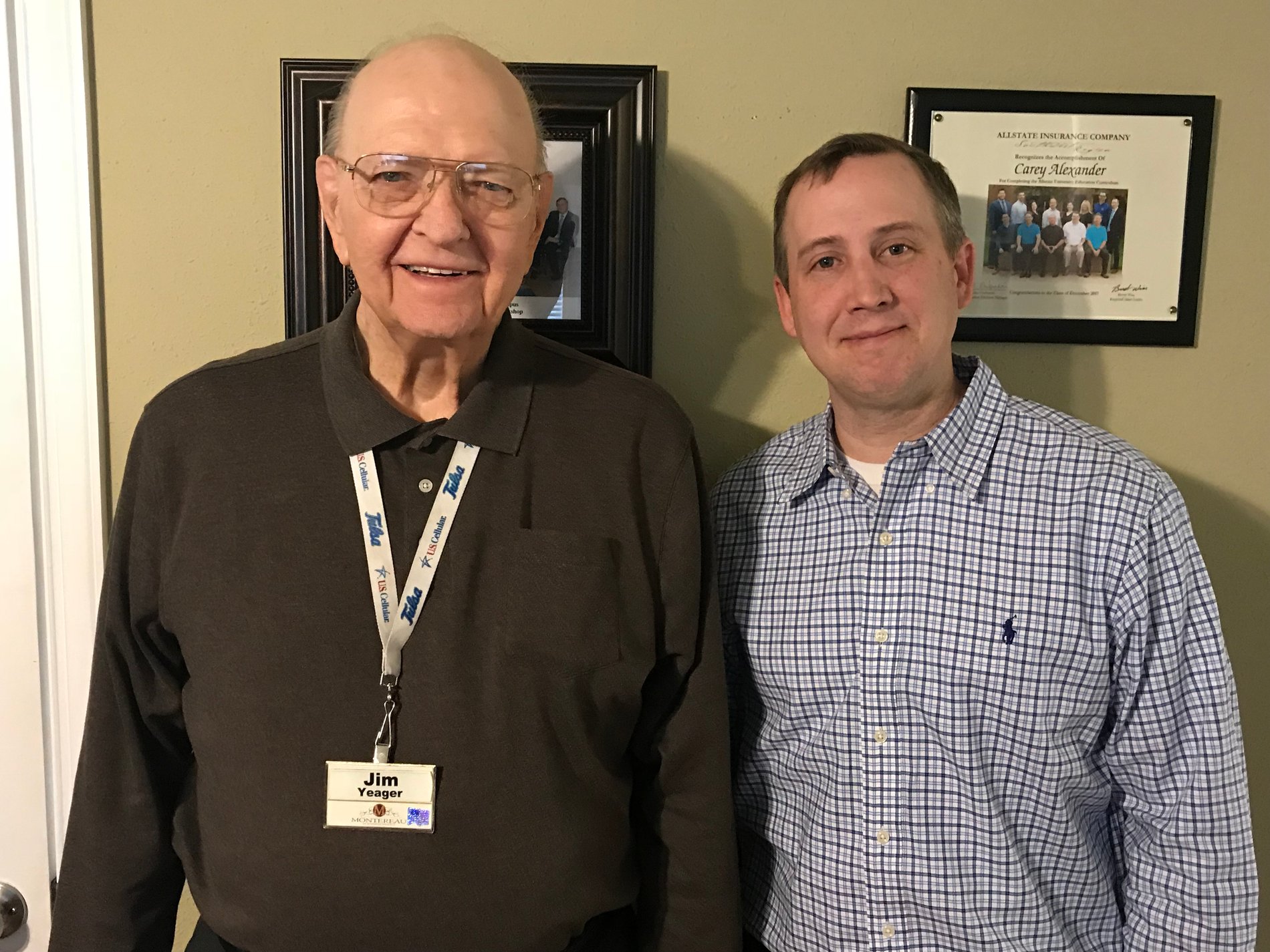 An Allstate legend, Mr. Yeager started his career representing Allstate in 1949