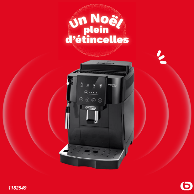 Expresso Broyeur DELONGHI Magnifica Start FEB22.21.B noir